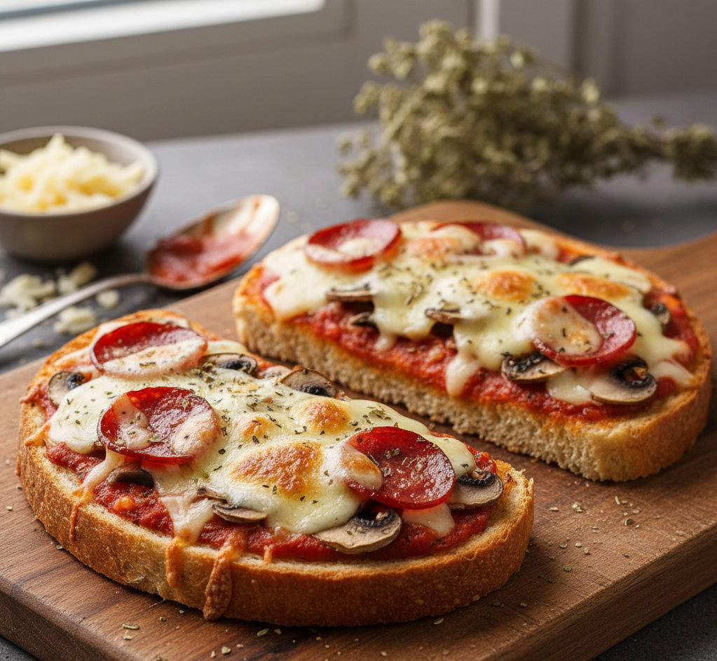ITALIAN IN 5 MINUTES: BÄKKER PIZZA TOAST