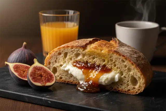 BÄKKER FRANSIZ İMZASI: BRİE PEYNİRLİ VE İNCİR MARMELATLI GURME TOST