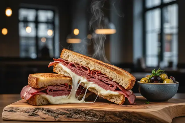 BÄKKER GURME DOKUNUŞ: TRÜF MANTARLI VE FÜME ETLİ ARTİSANAL TOST